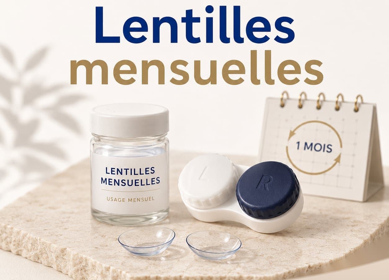 Lentilles mensuelles