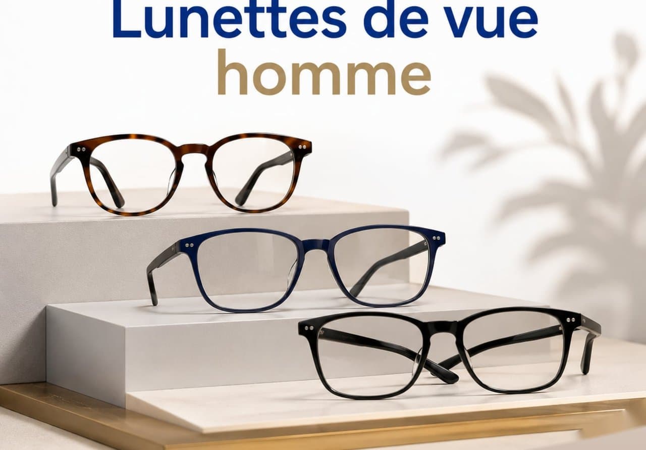 Lunettes de vue homme