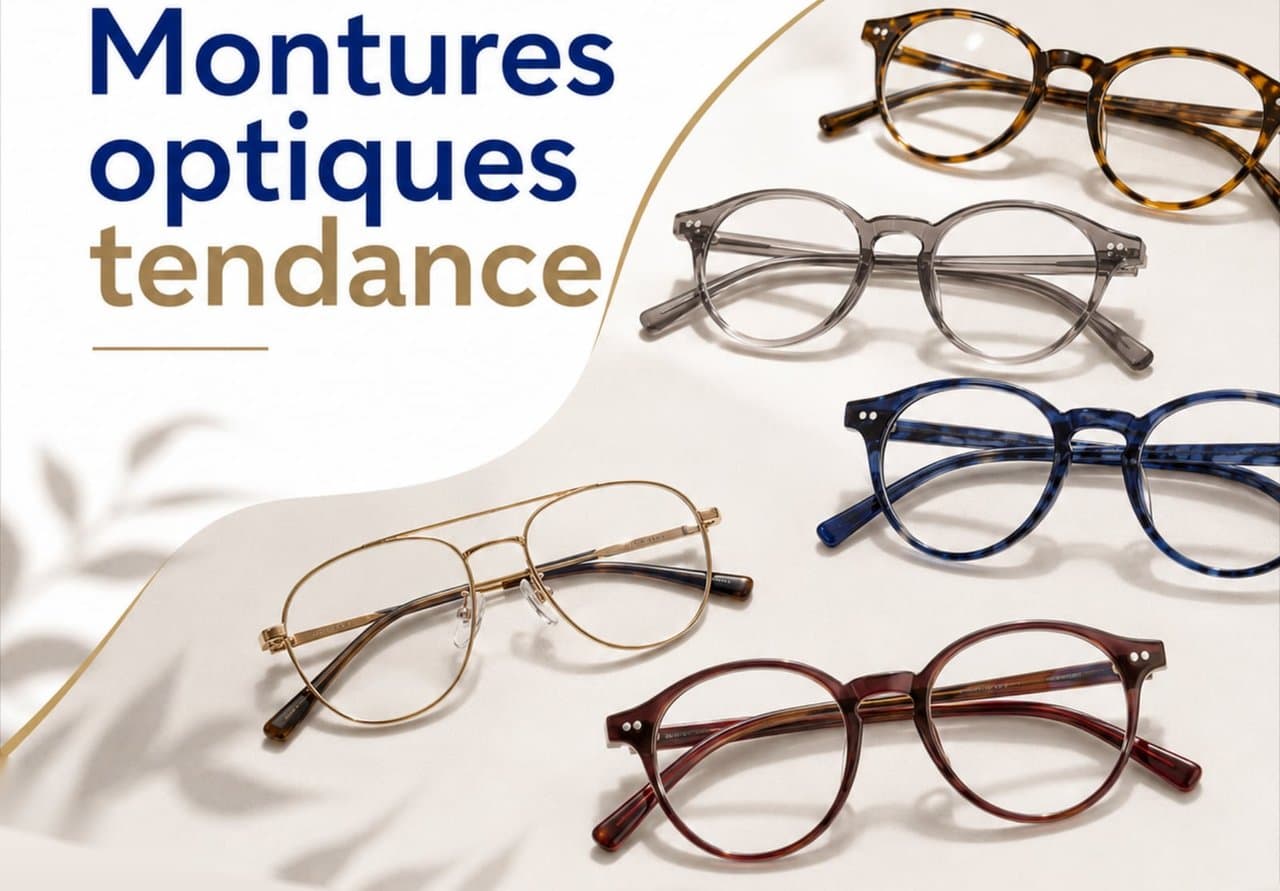Montures optiques tendance