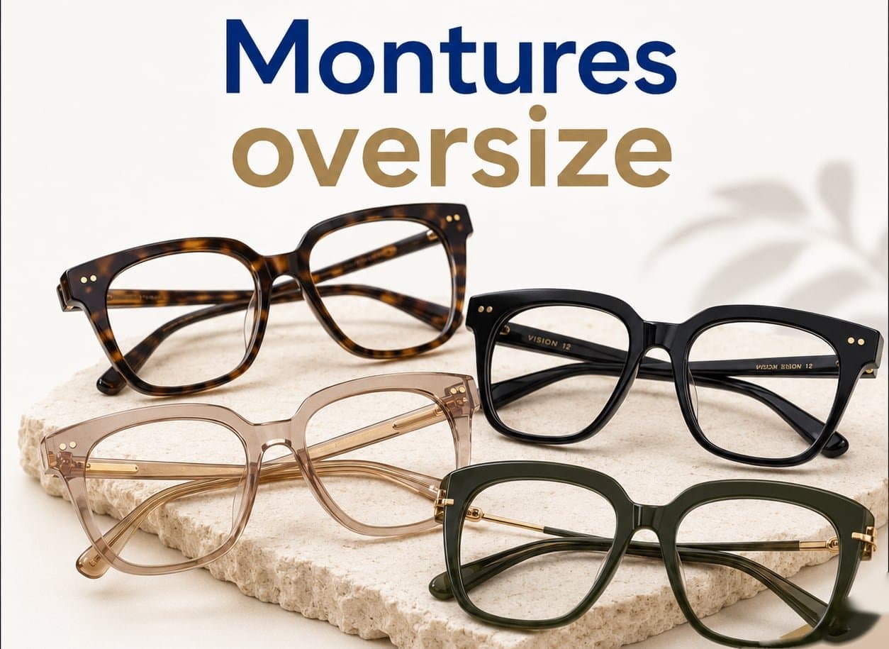 Montures oversize
