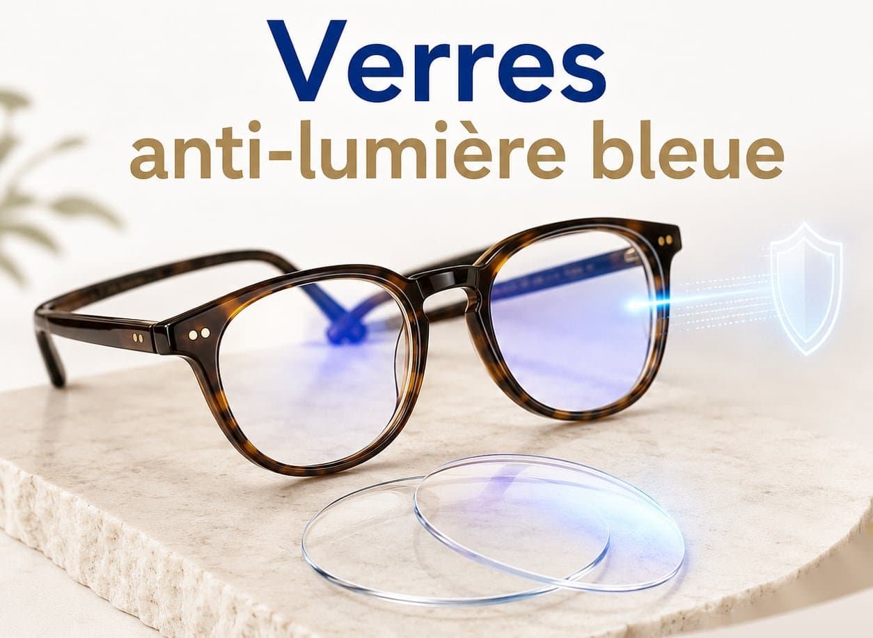 Verres anti-lumière bleue