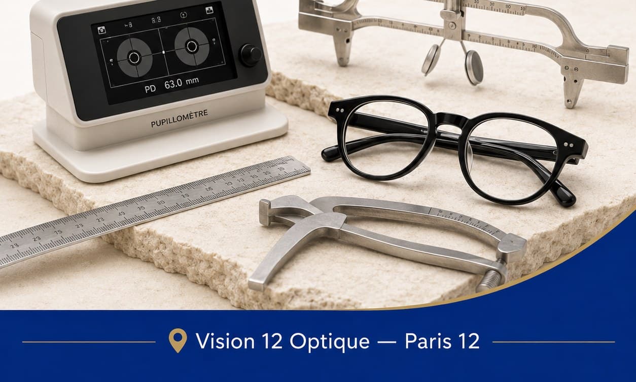 Matériel de contrôle de la vue chez Vision 12, opticien à Paris 12