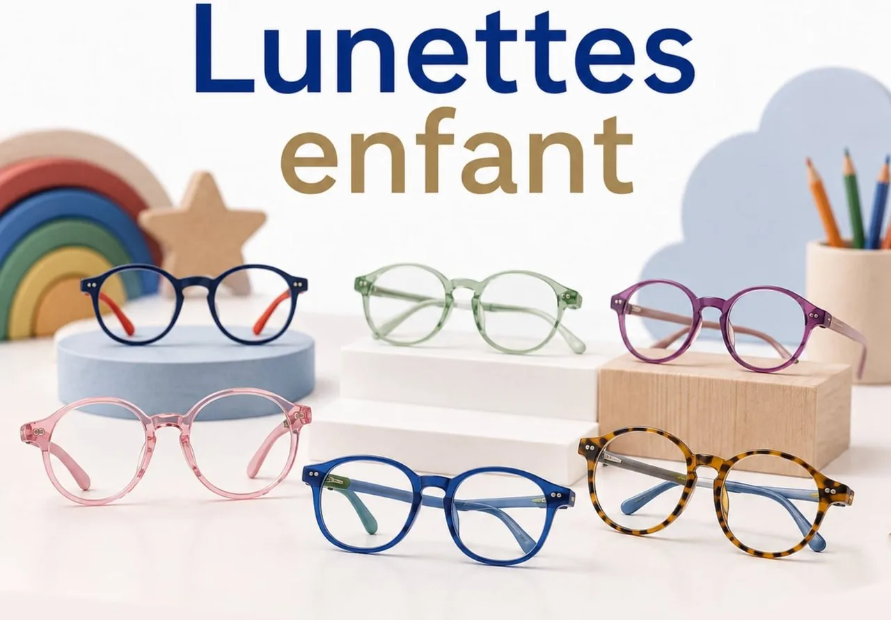 Montures de lunettes pour enfants aux couleurs vives chez Vision 12, opticien à Paris 12