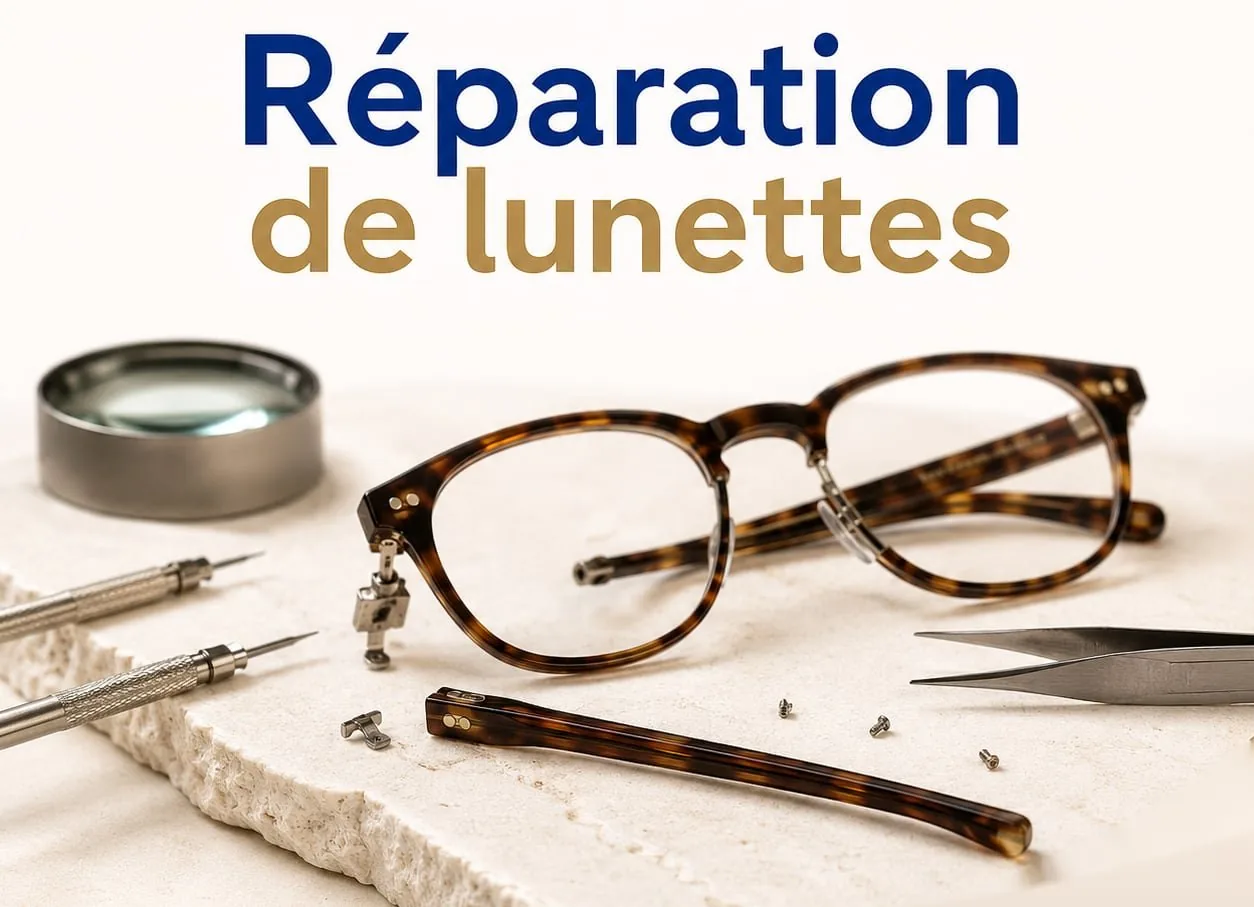 Outils et matériel d'atelier pour l'entretien des lunettes